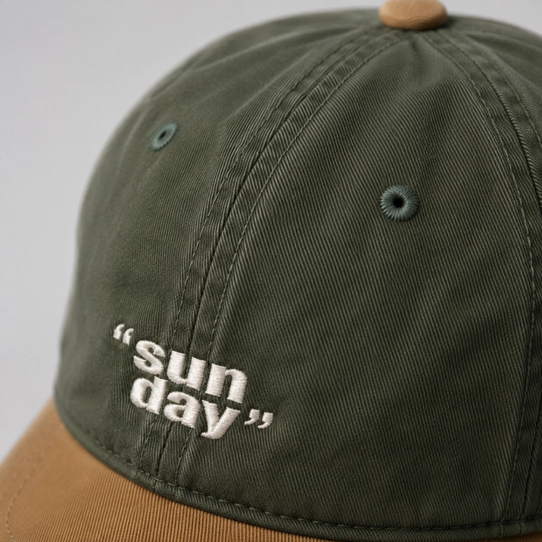 DriftCap™ — Two-Tone Washed Cap