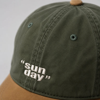 DriftCap™ — Two-Tone Washed Cap