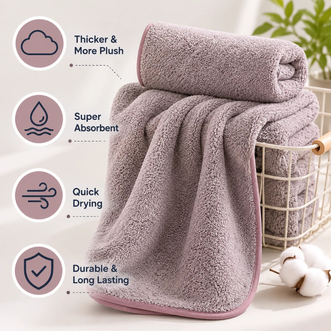 DriftTowel™ Ultra-Soft Towel Duo