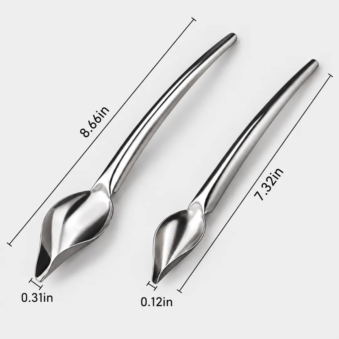 DripLine™ Stainless Steel Chocolate Spoon