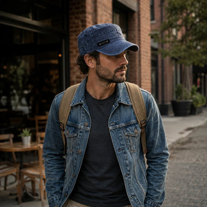 DustLine™ Retro Army Cap