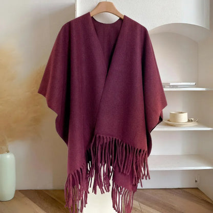 Elara™ Tassel Shawl