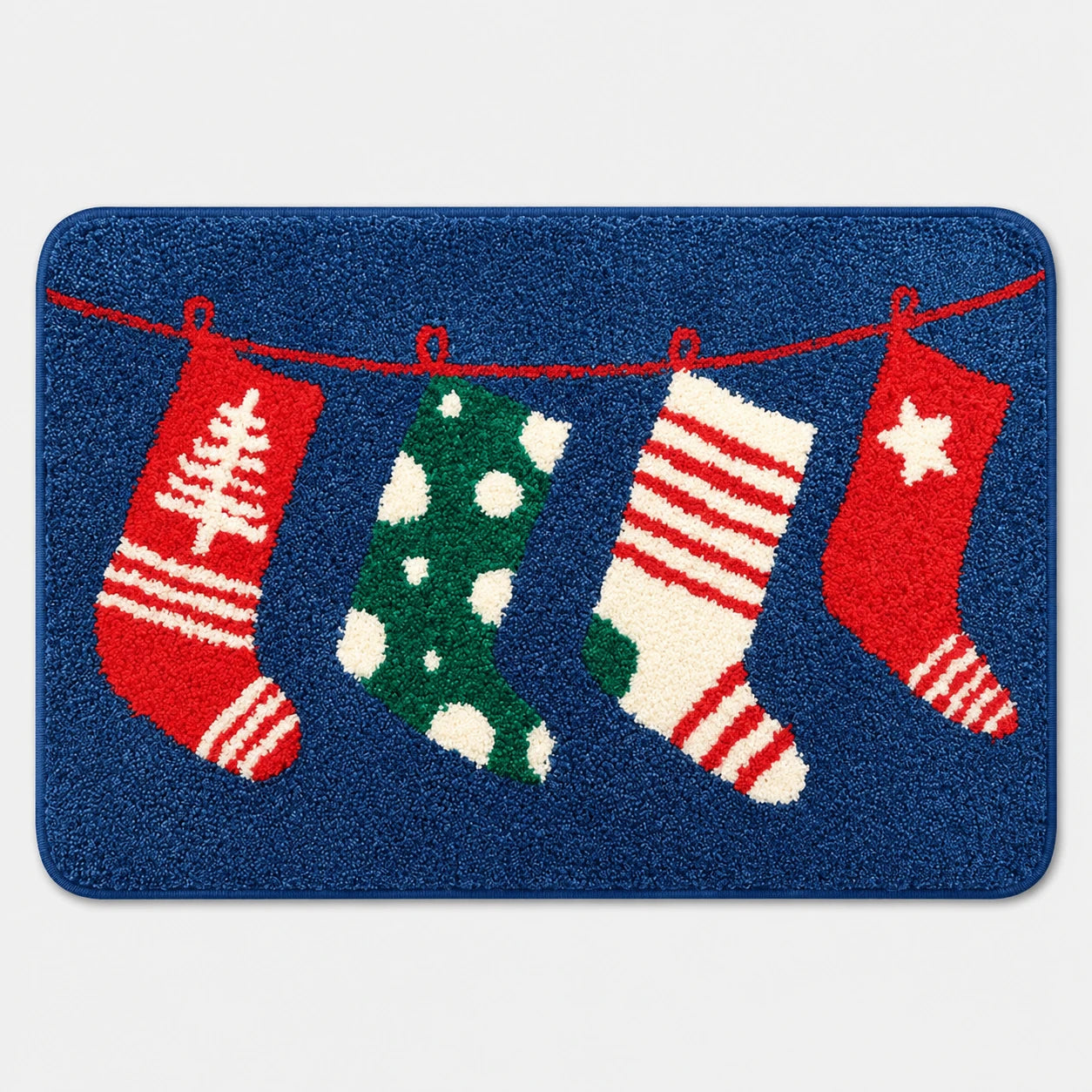 FestiveSocks Bath Rug