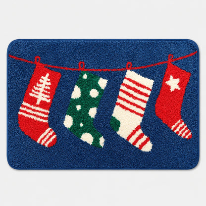 FestiveSocks Bath Rug