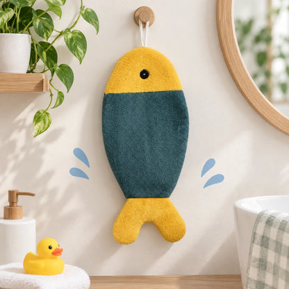 FinnyDry™ Hanging Fish Towel