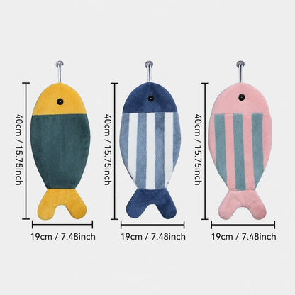 FinnyDry™ Hanging Fish Towel