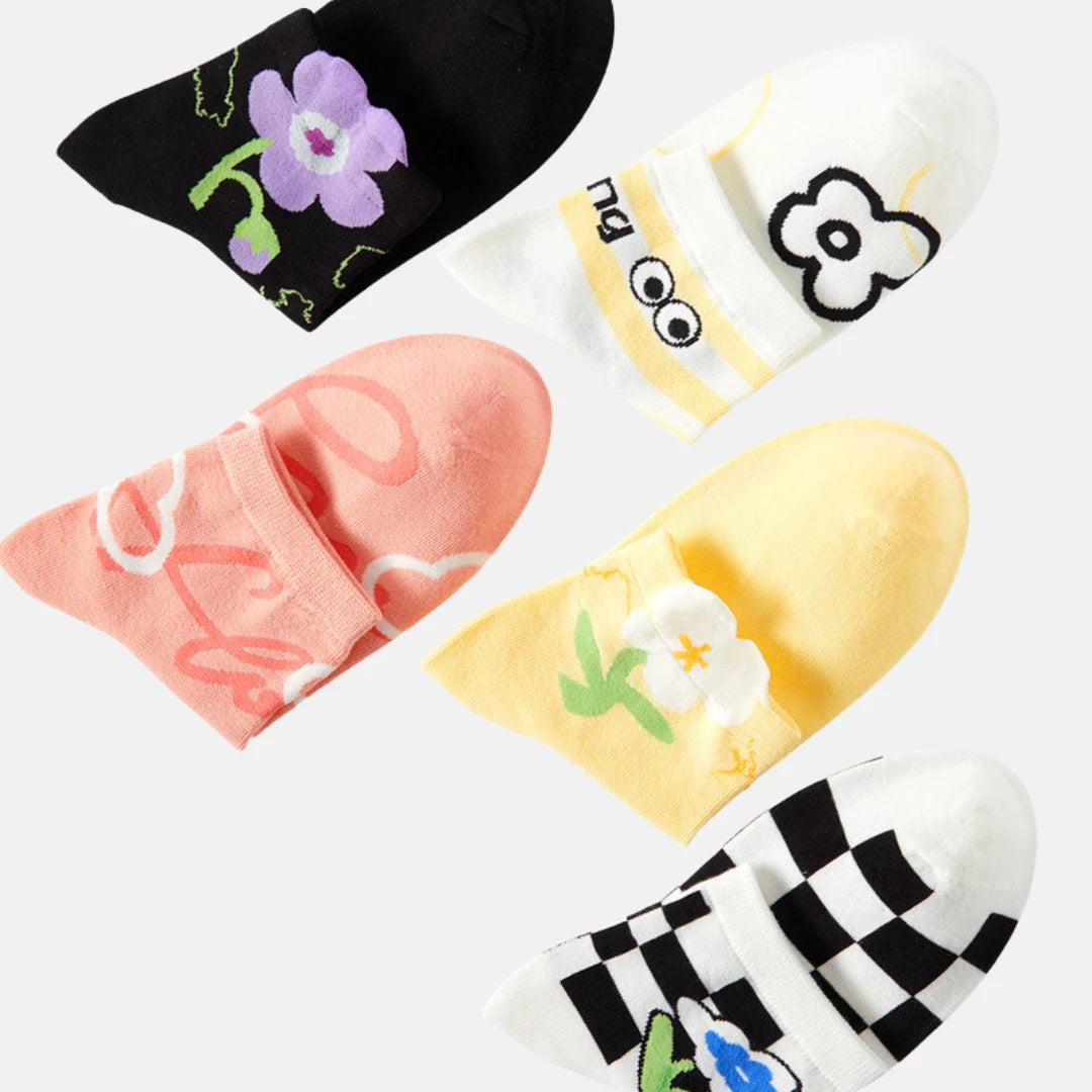 FlowerFive™ Ankle Sock Pack