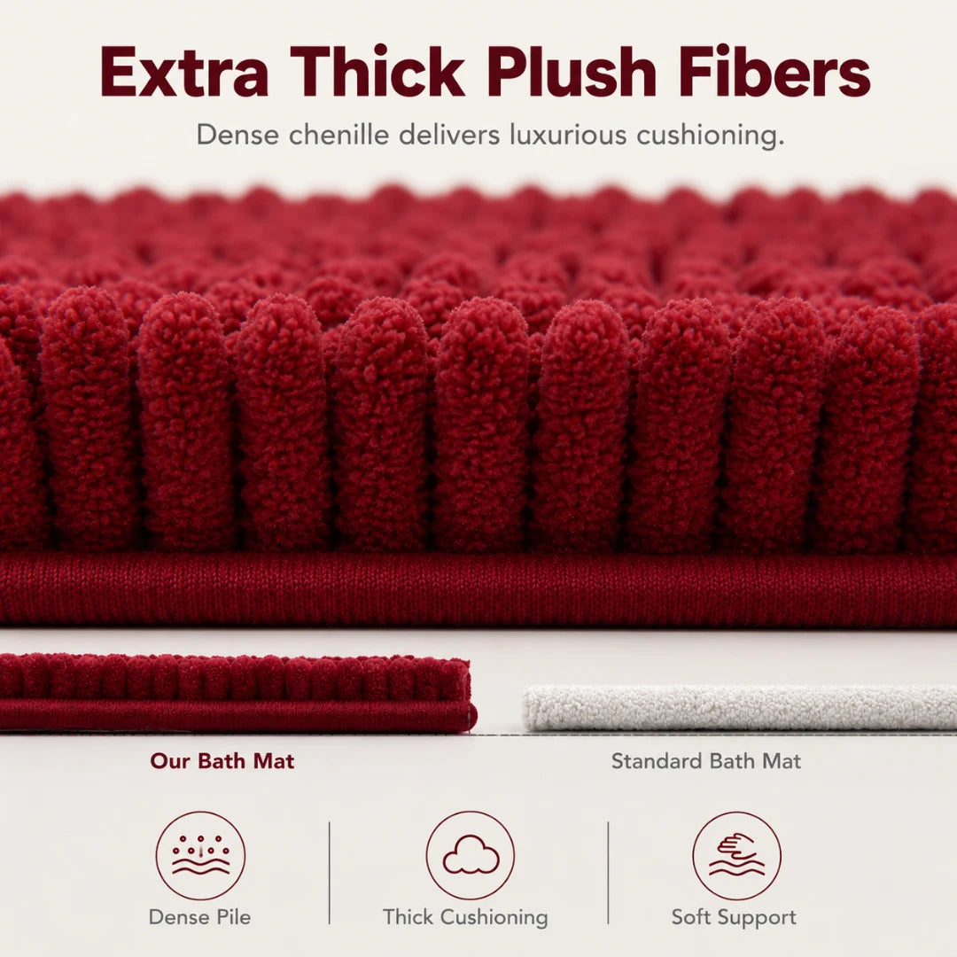 FluffFoot™ Shag Bath Mat