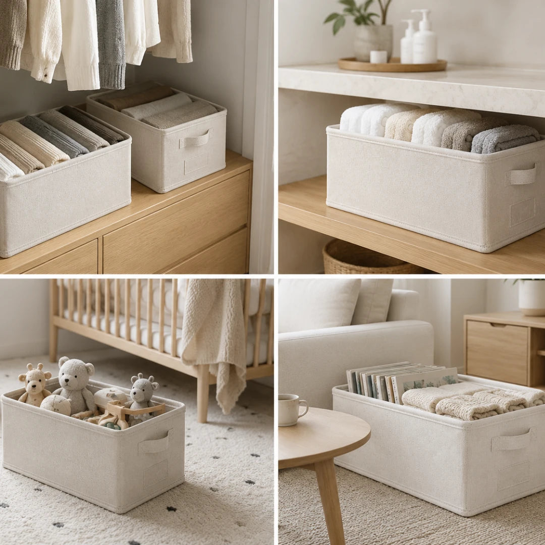 FoldStack™ Linen Drawer Organizer