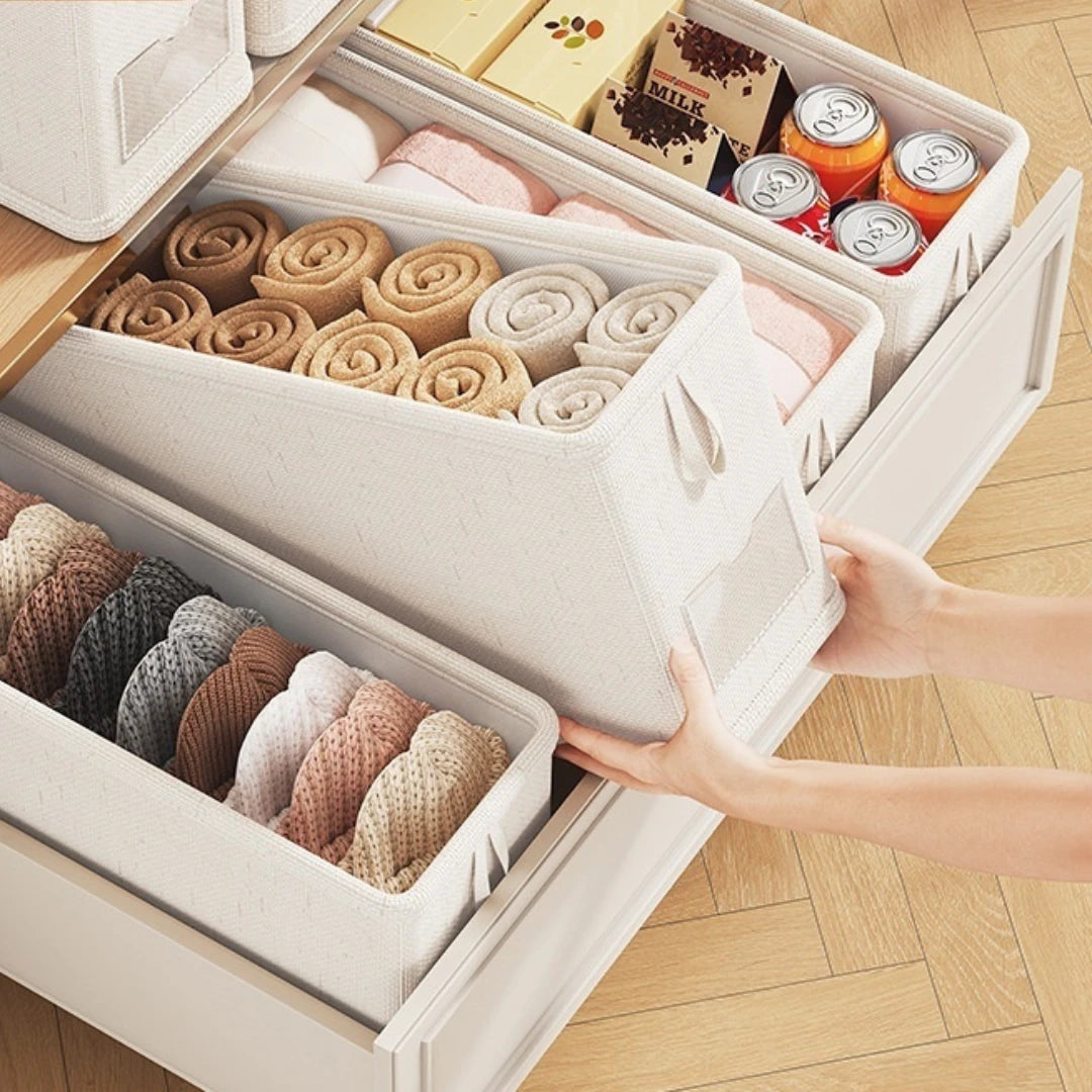 FoldStack™ Linen Drawer Organizer