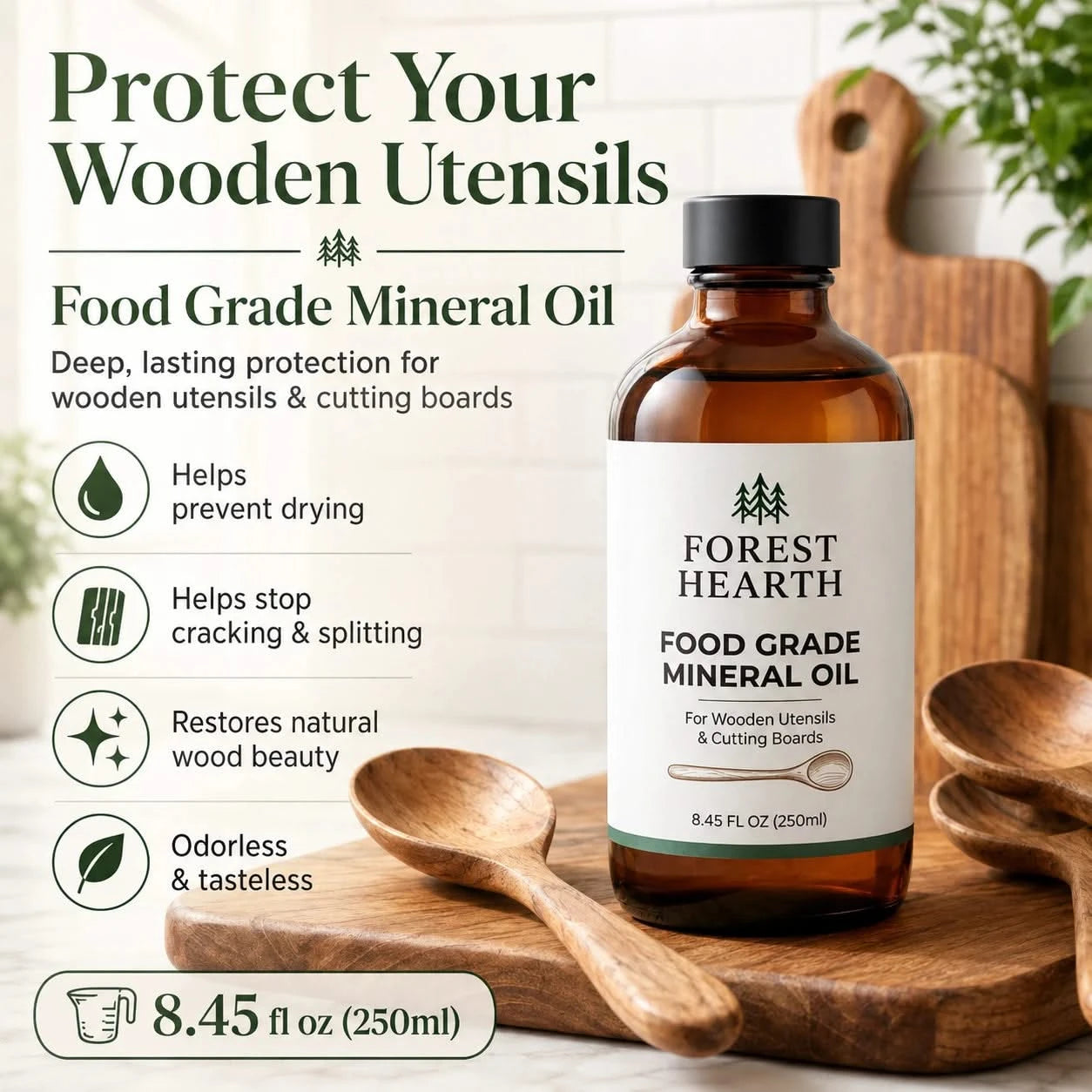 Food Grade Mineral Oil For Wooden Utensils