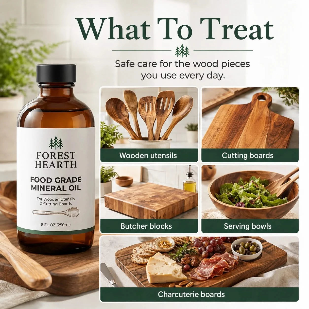 Food Grade Mineral Oil For Wooden Utensils-3