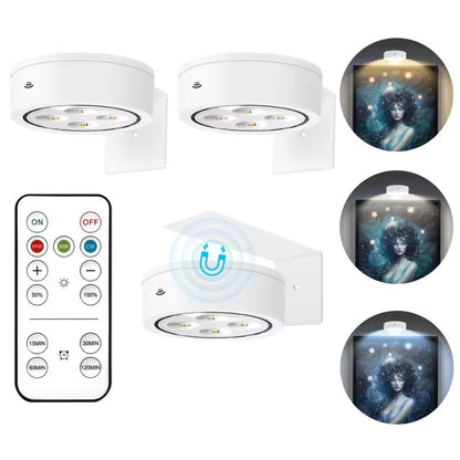 Ceiling lights with remote control and starry night light effect