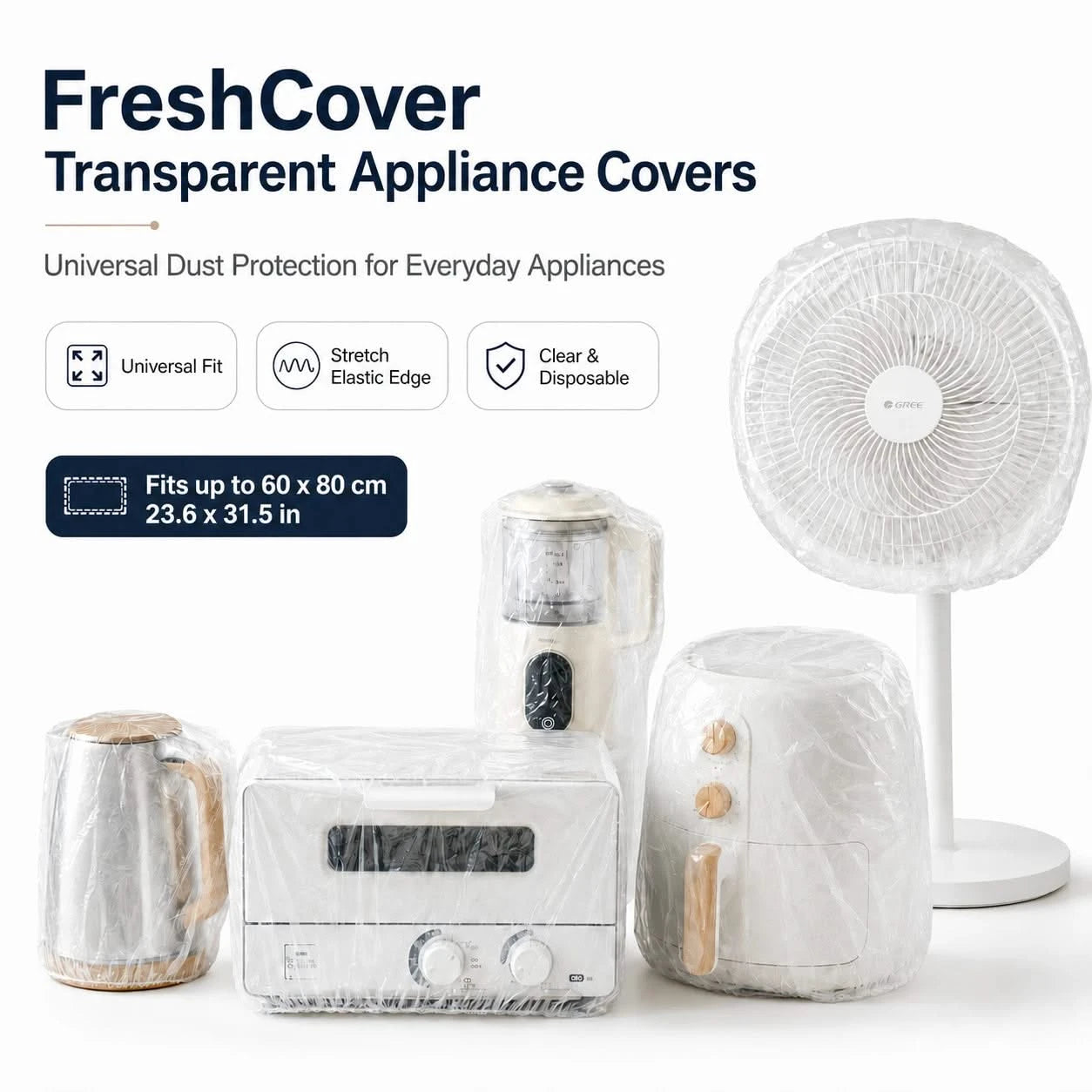 FreshCover Transparent Appliance Cover-1