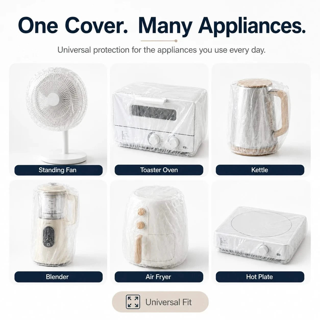 FreshCover Transparent Appliance Cover-5