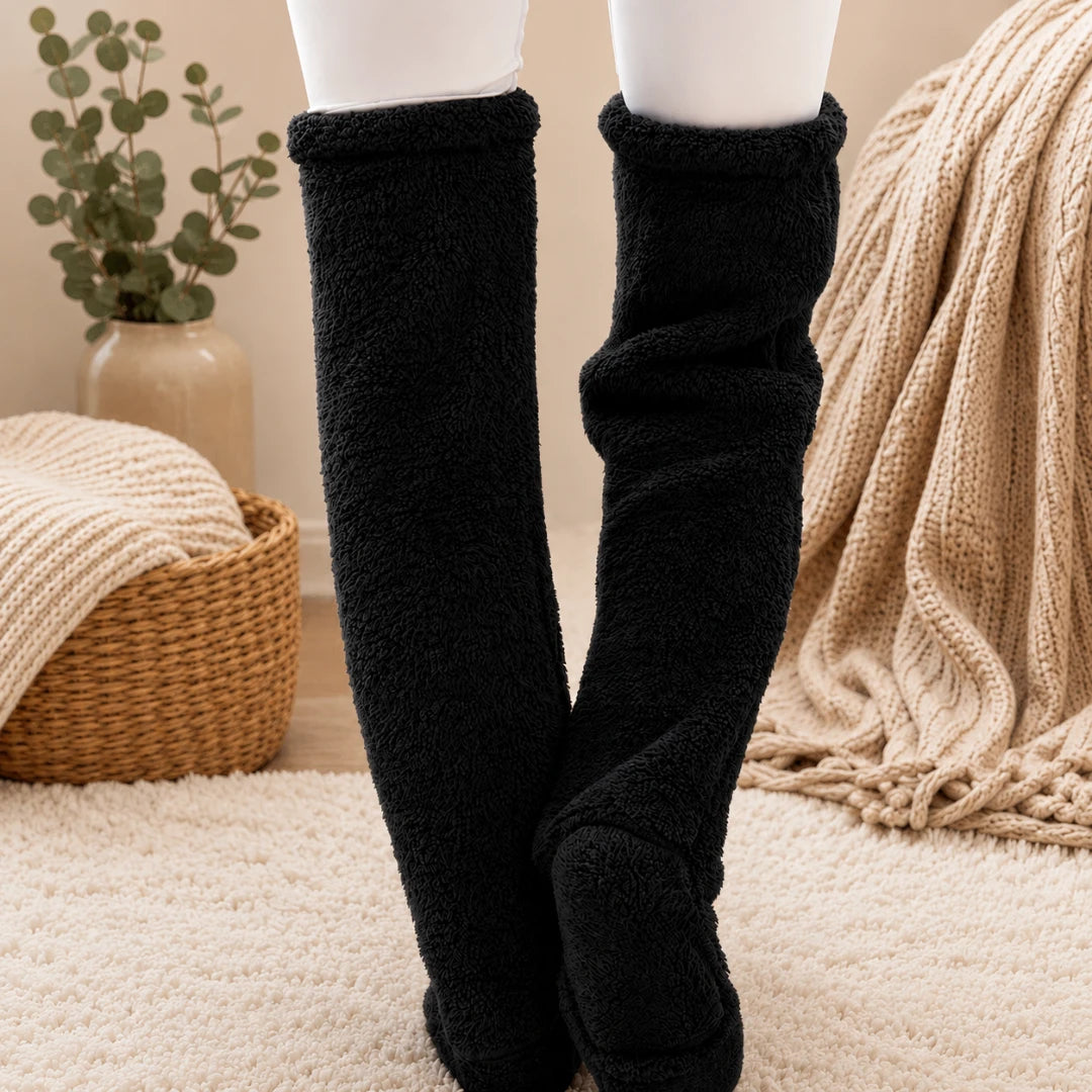FuzzFoot™ Cozy Leg Warmer Socks