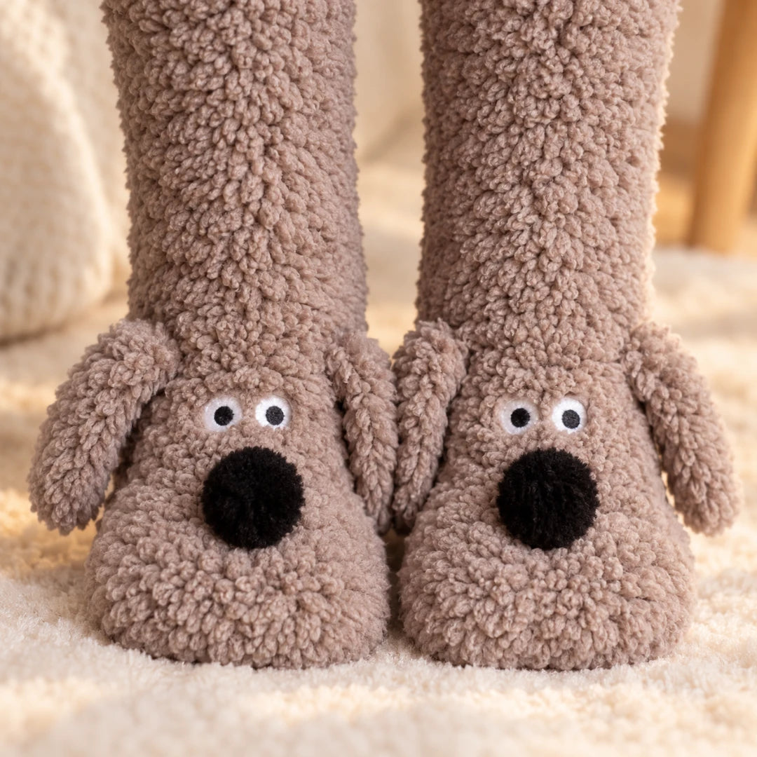 FuzzyPaws™ Cozy Character Socks