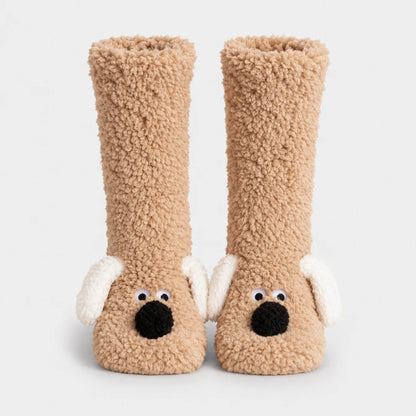FuzzyPaws™ Cozy Character Socks