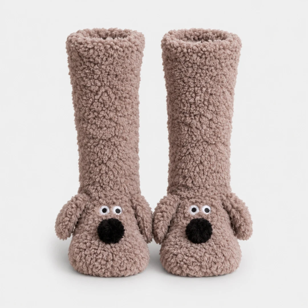 FuzzyPaws™ Cozy Character Socks