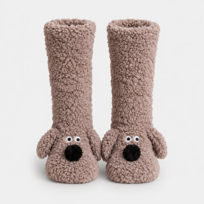 FuzzyPaws™ Cozy Character Socks