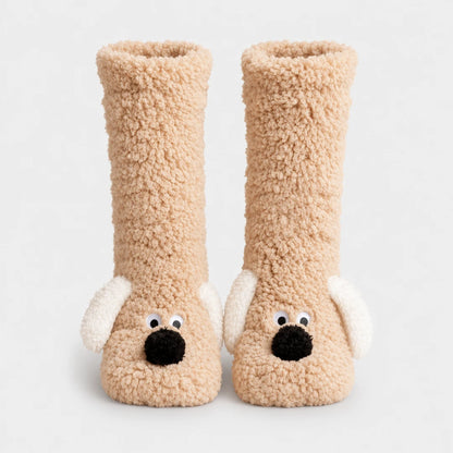 FuzzyPaws™ Cozy Character Socks