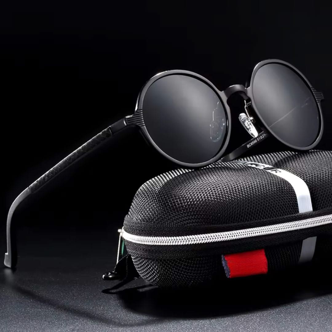 Gary Polarized Round Sunglasses