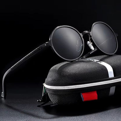 Gary Polarized Round Sunglasses