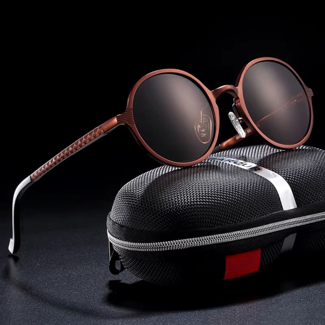 Gary Polarized Round Sunglasses