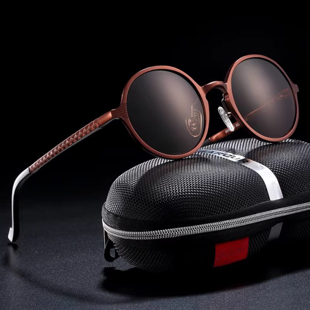 Gary Polarized Round Sunglasses