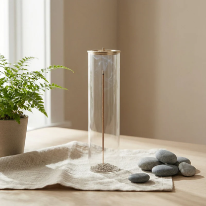 Glass Incense Stick Holder
