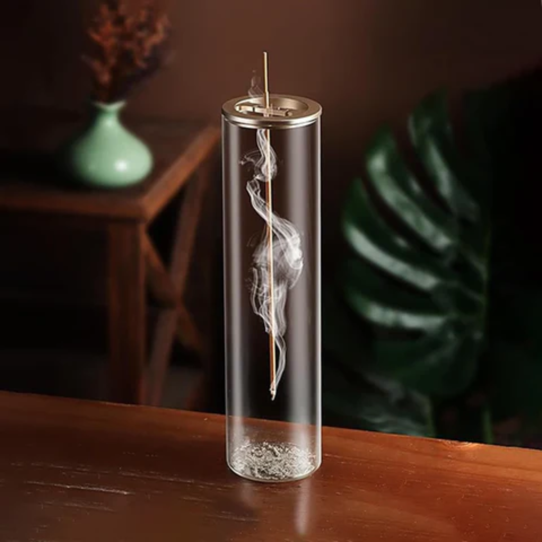 Glass Incense Stick Holder