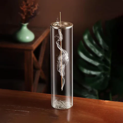 Glass Incense Stick Holder