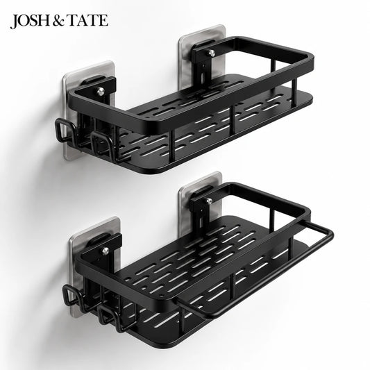 GridMount™ Adhesive Shower Shelf Set