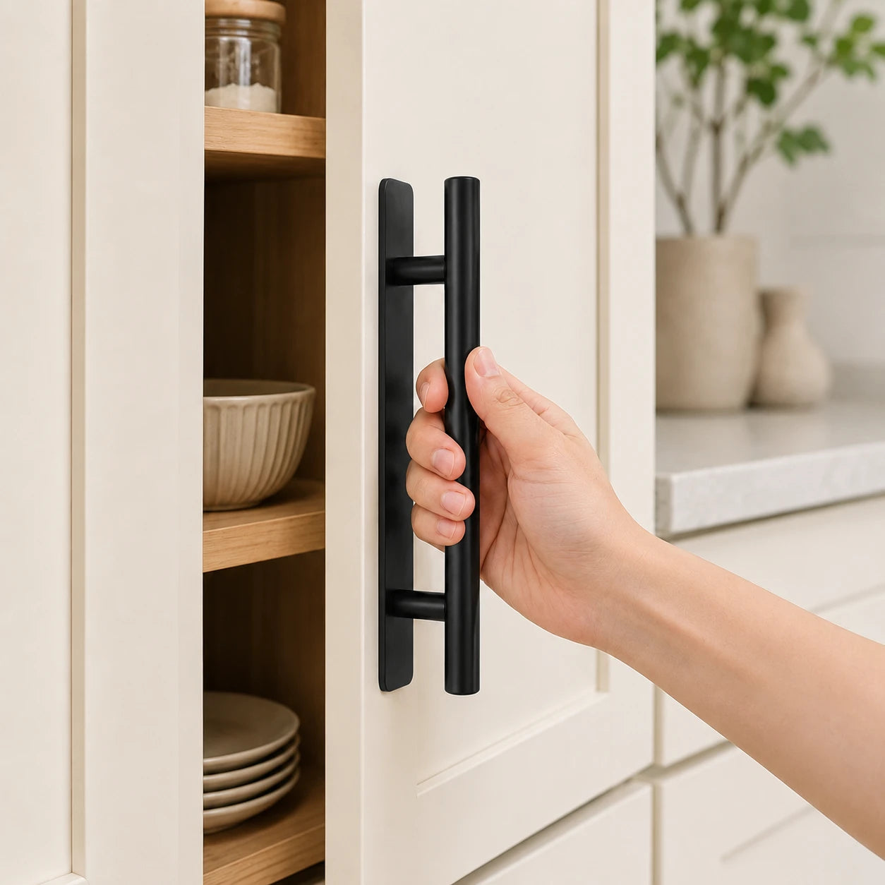 GripEase No-Drill Cabinet Handle-10