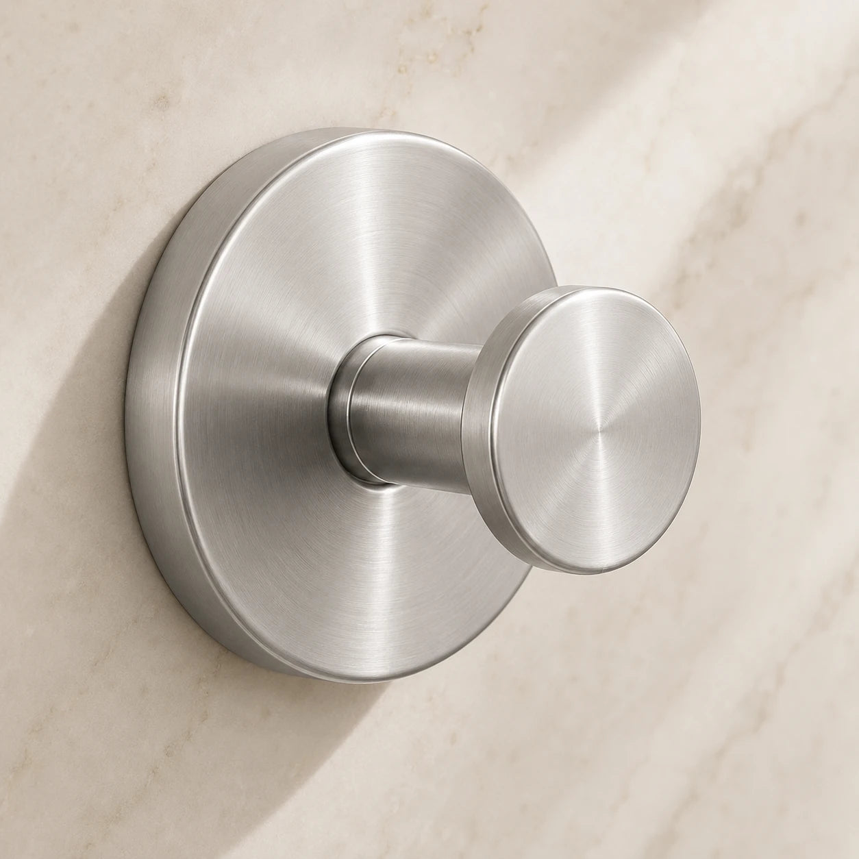 GripSteel Stainless Suction Hook-silver