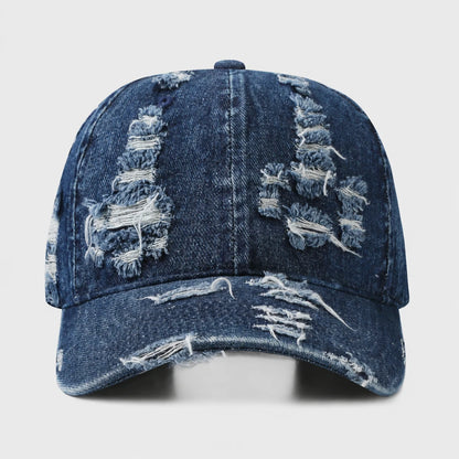 GritWash™ Distressed Denim Cap