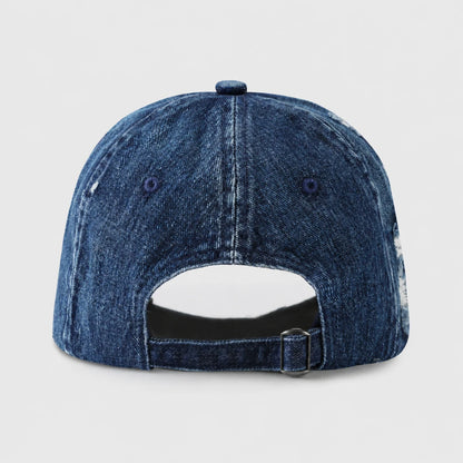 GritWash™ Distressed Denim Cap