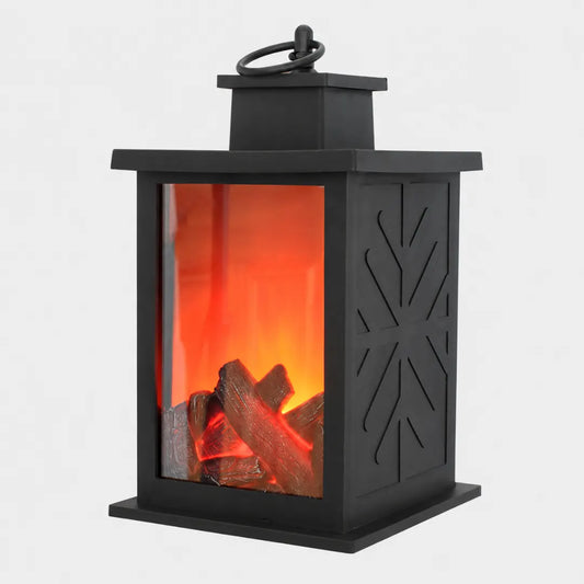 HearthGlow™ LED Fireplace Lantern