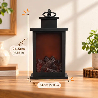 HearthGlow™ LED Fireplace Lantern
