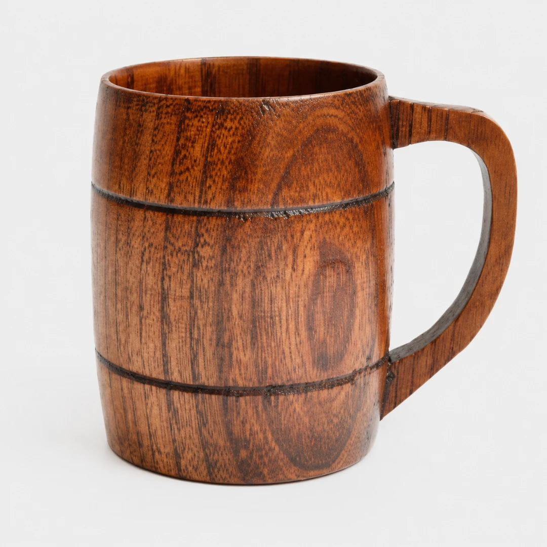 HearthGrain™ Wooden Coffee Mug