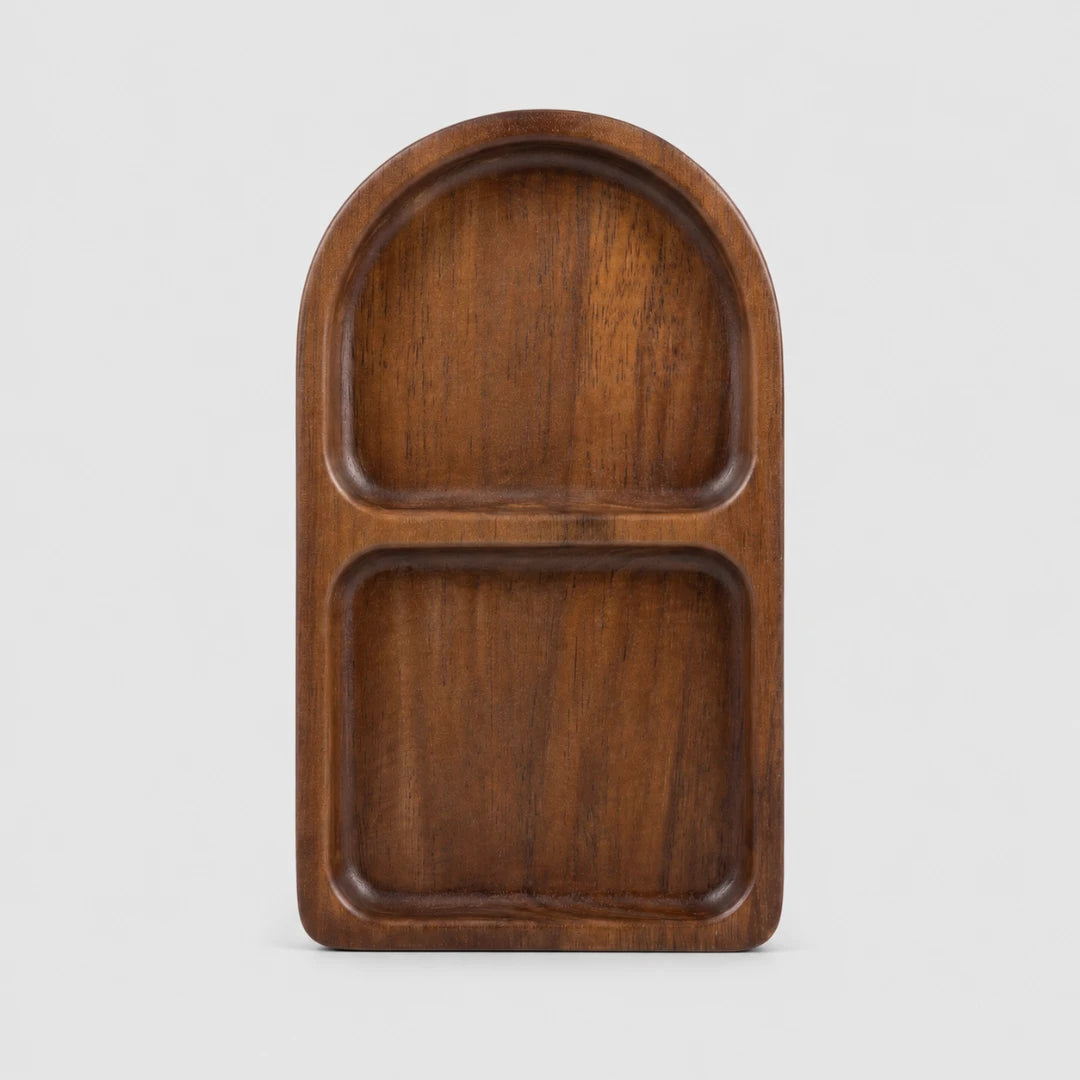 HollowTray™ Sectioned Acacia Tray