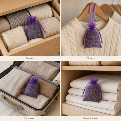 Natural Lavender Wool Guard (10 PCS)