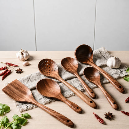 Forest Hearth™ Teak Utensil Set