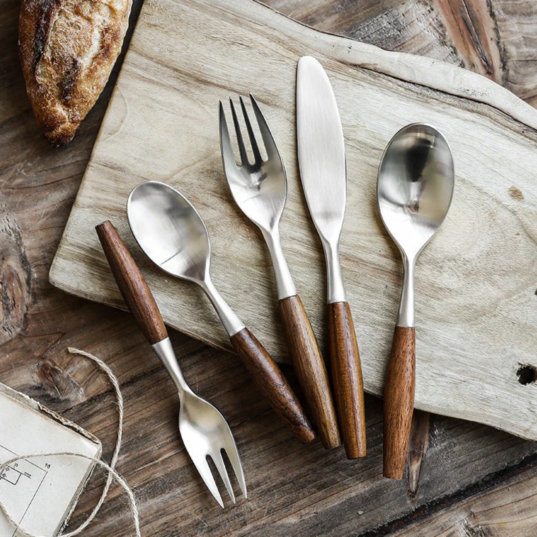 Japanese Style Flatware Set