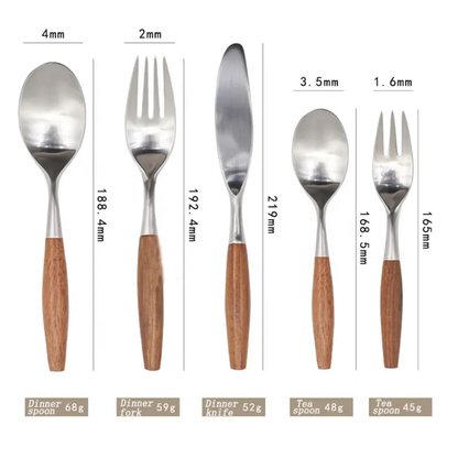 Japanese Style Flatware Set