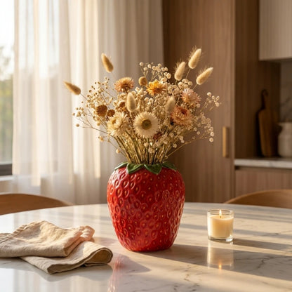 BerryVase™ Strawberry Ceramic Vase
