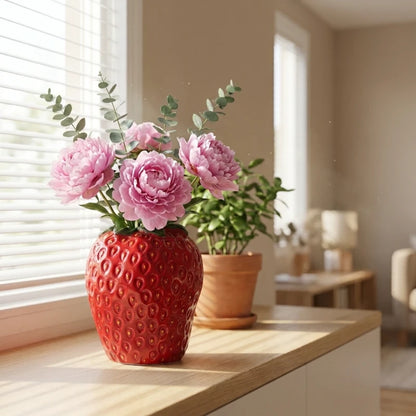 BerryVase™ Strawberry Ceramic Vase