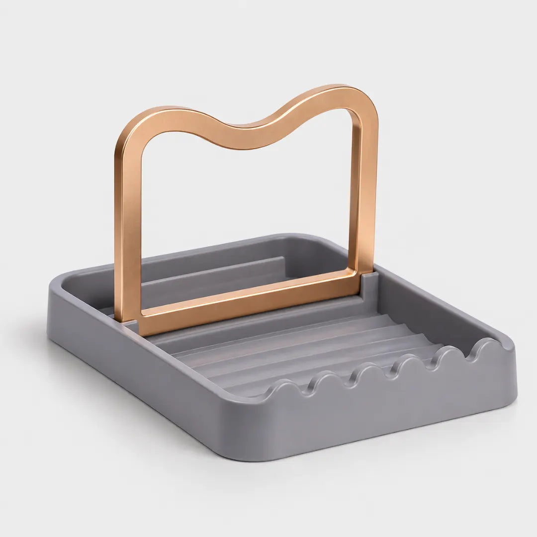 KitchenDock™ Countertop Lid & Spoon Holder
