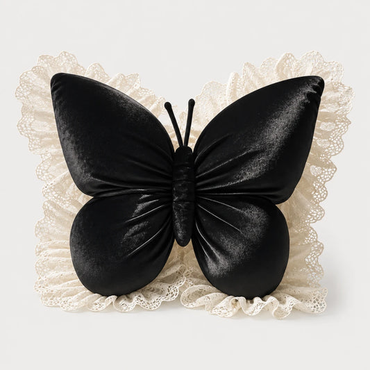 LaceFlutter™ Butterfly Pillow