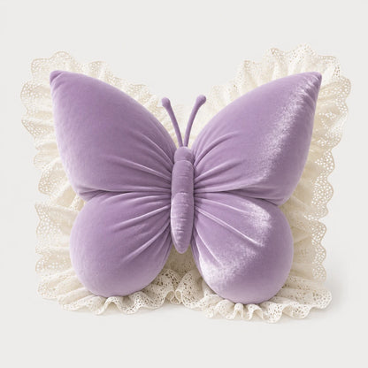 LaceFlutter™ Butterfly Pillow